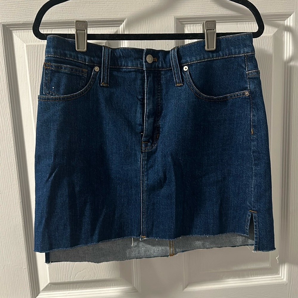 Madewell denim mini Size 30